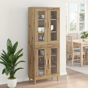 Highboard Artisan Oak 69,5 x 34 x 180 εκ. Επεξεργασμένο Ξύλο