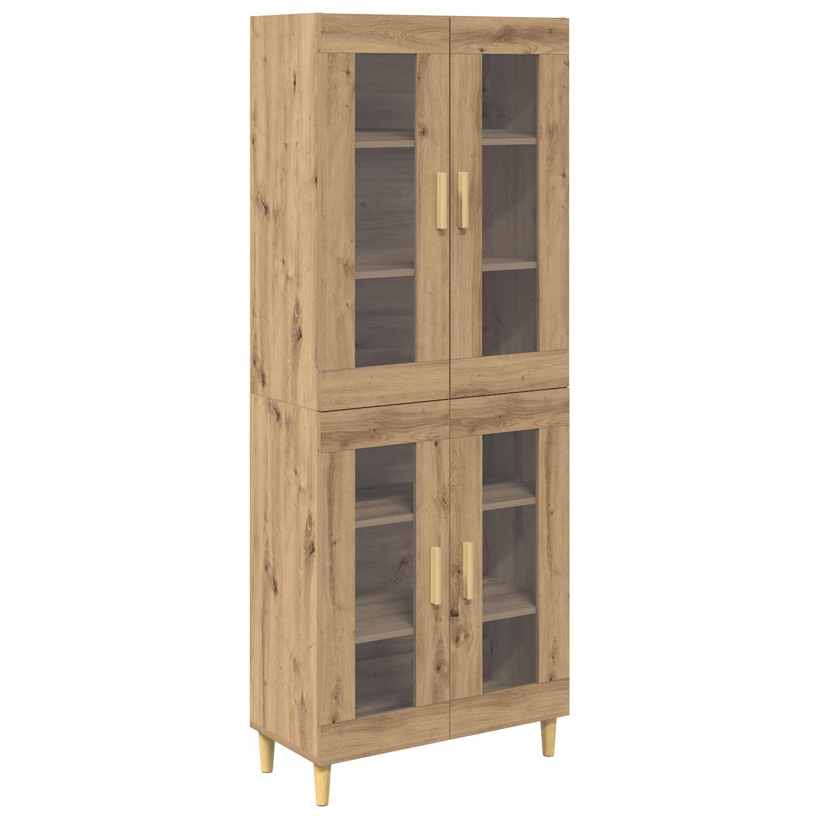 Highboard Artisan Oak 69,5 x 34 x 180 εκ. Επεξεργασμένο ξύλο
