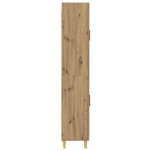 Highboard Artisan Oak 69,5 x 34 x 180 εκ. Επεξεργασμένο Ξύλο