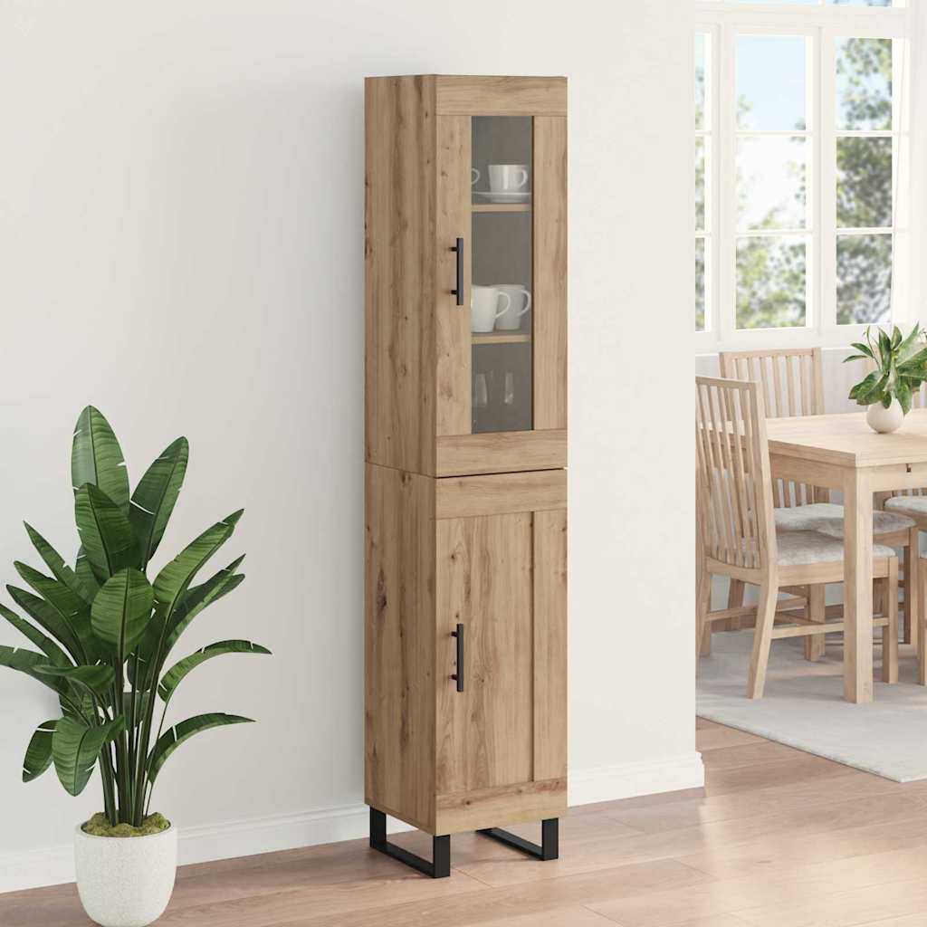 Highboard Artisan Oak 34,5 x 34 x 180 εκ. Επεξεργασμένο ξύλο