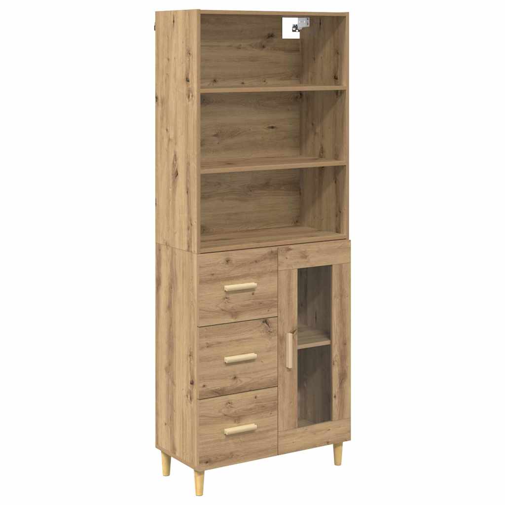 Highboard Artisan Oak 69,5 x 34 x 180 εκ. Επεξεργασμένο ξύλο - Pakobazaar