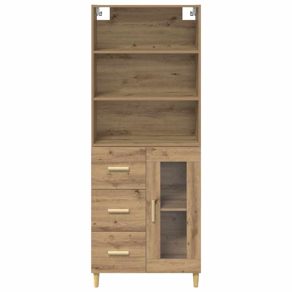 Highboard Artisan Oak 69,5 x 34 x 180 εκ. Επεξεργασμένο ξύλο - Pakobazaar