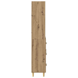 Highboard Artisan Oak 69,5 x 34 x 180 εκ. Επεξεργασμένο ξύλο - Pakobazaar