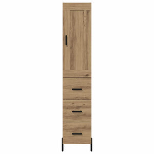 Highboard Artisan Oak 34,5 x 34 x 180 εκ. Επεξεργασμένο Ξύλο