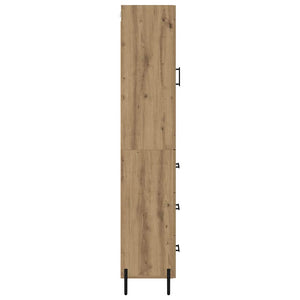 Highboard Artisan Oak 34,5 x 34 x 180 εκ. Επεξεργασμένο Ξύλο