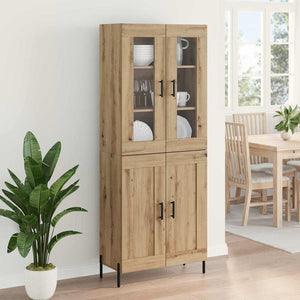Highboard Artisan Oak 69,5 x 34 x 180 εκ. Επεξεργασμένο Ξύλο