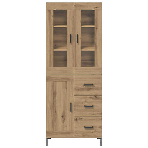 Highboard 2 τμχ. Artisan Oak 69,5 x 34 x 180 εκ.