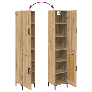 Highboard Artisan Oak 69,5 x 34 x 180 εκ. Επεξεργασμένο ξύλο - Pakobazaar