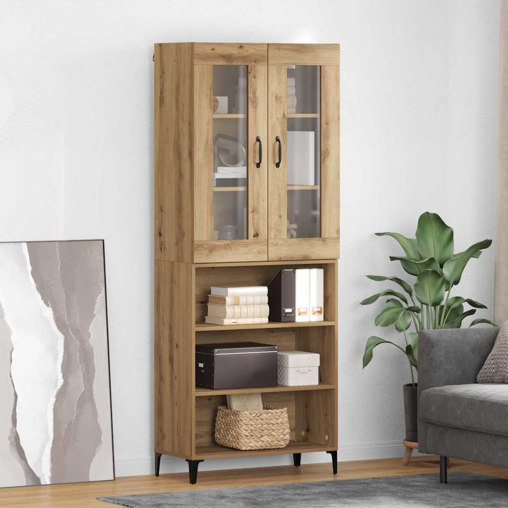 Highboard Artisan Oak 69,5 x 34 x 180 εκ. Επεξεργασμένο ξύλο - Pakobazaar