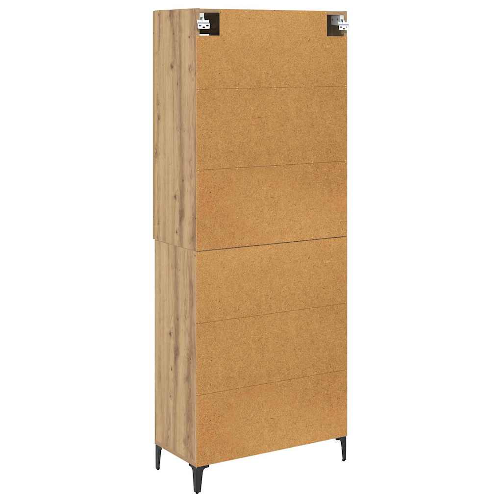 Highboard Artisan Oak 69,5 x 34 x 180 εκ. Επεξεργασμένο ξύλο - Pakobazaar