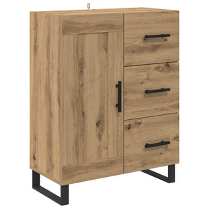 Highboard με συρτάρι 2 pcs Artisan Oak Επεξεργασμένο ξύλο - Pakobazaar
