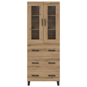 Highboard 2 τμχ. Artisan Oak 69,5 x 34 x 180 εκ.