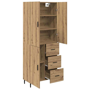 Highboard 2 pcs Artisan Oak 69,5 x 34 x 180 εκ. - Pakobazaar