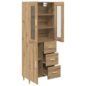 Highboard Artisan Oak 34,5 x 34 x 180 εκ. Επεξεργασμένο Ξύλο
