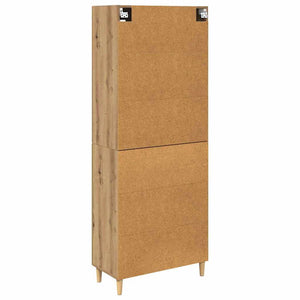 Highboard Artisan Oak 34,5 x 34 x 180 εκ. Επεξεργασμένο Ξύλο