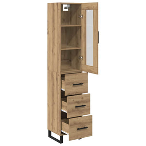 Highboard Artisan Oak 34,5 x 34 x 180 εκ. Επεξεργασμένο ξύλο - Pakobazaar