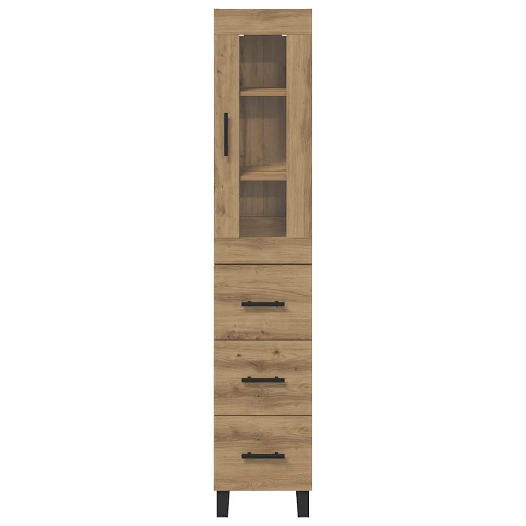 Highboard Artisan Oak 34,5 x 34 x 180 εκ. Επεξεργασμένο ξύλο - Pakobazaar