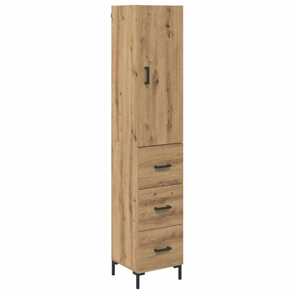 Highboard Artisan Oak 69,5 x 34 x 180 εκ. Επεξεργασμένο ξύλο - Pakobazaar