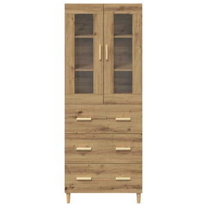 Highboard με συρτάρι Artisan Oak 69,5 x 34 x 180 εκ. - Pakobazaar