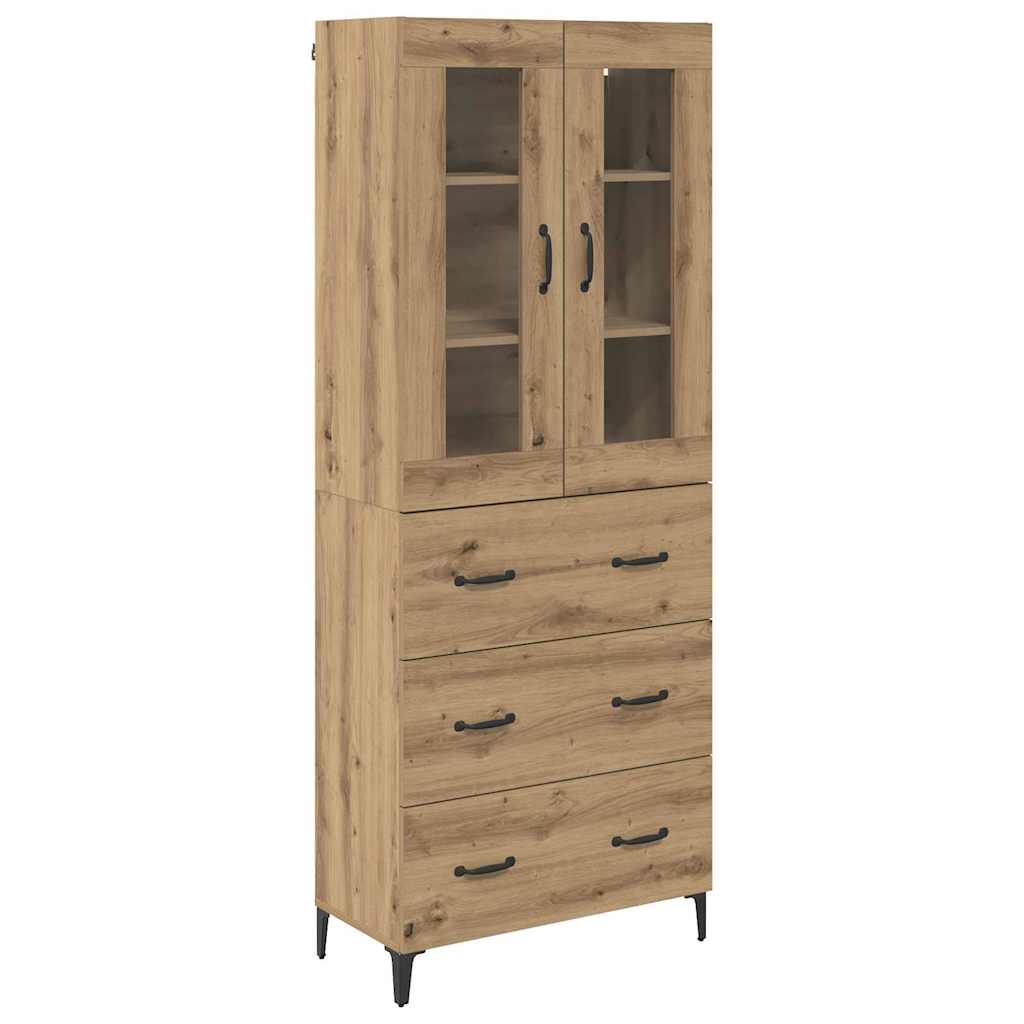 Highboard Artisan Oak 69,5 x 34 x 180 εκ. Επεξεργασμένο ξύλο - Pakobazaar