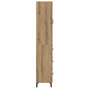 Highboard Artisan Oak 69,5 x 34 x 180 εκ. Επεξεργασμένο ξύλο - Pakobazaar
