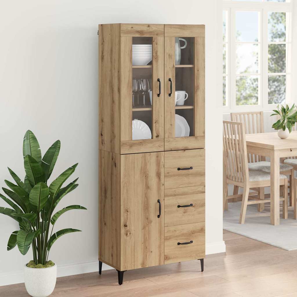 Highboard Artisan Oak 69,5 x 34 x 180 εκ. Επεξεργασμένο ξύλο