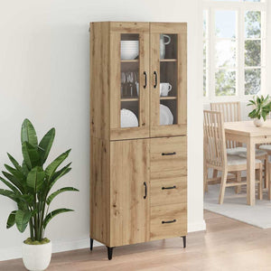 Highboard Artisan Oak 69,5 x 34 x 180 εκ. Επεξεργασμένο Ξύλο