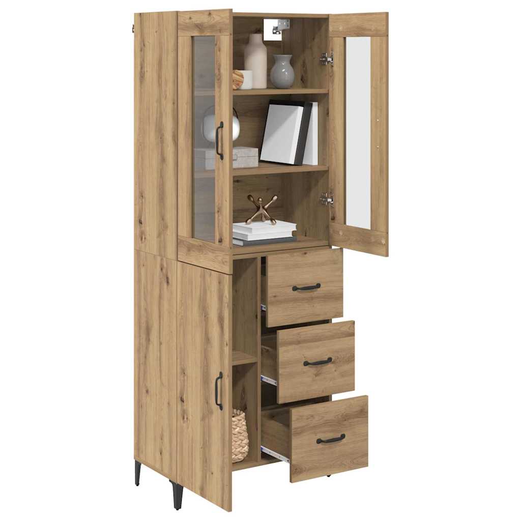 Highboard Artisan Oak 69,5 x 34 x 180 εκ. Επεξεργασμένο ξύλο