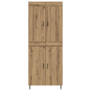 Highboard 2 pcs Artisan Oak Επεξεργασμένο ξύλο - Pakobazaar