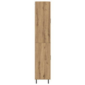 Highboard 2 pcs Artisan Oak Επεξεργασμένο ξύλο - Pakobazaar
