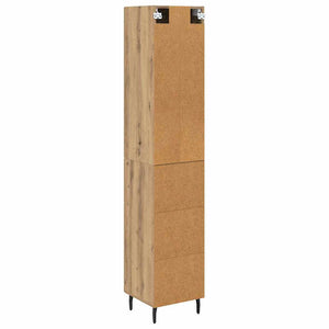 Highboard Artisan Oak 34,5 x 34 x 180 εκ. Επεξεργασμένο Ξύλο