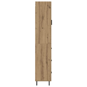 Highboard Artisan Oak 34,5 x 34 x 180 εκ. Επεξεργασμένο Ξύλο