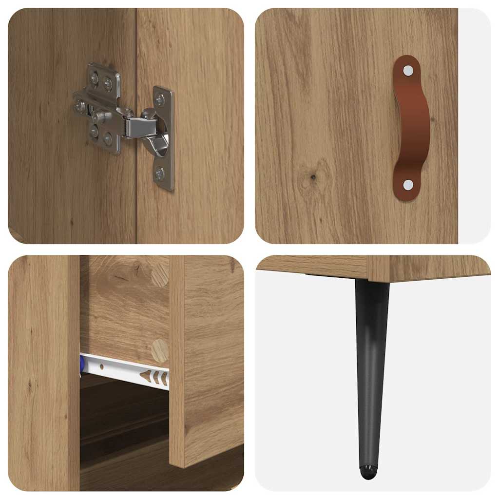Highboard Artisan Oak 69,5 x 34 x 180 εκ. Επεξεργασμένο ξύλο