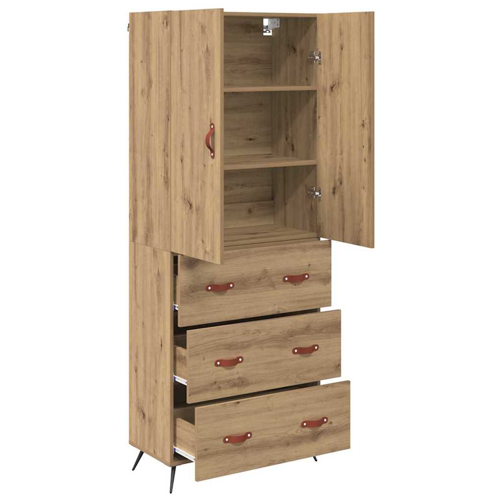 Highboard Artisan Oak 69,5 x 34 x 180 εκ. Επεξεργασμένο ξύλο