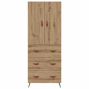 Highboard Artisan Oak 69,5 x 34 x 180 εκ. Επεξεργασμένο Ξύλο