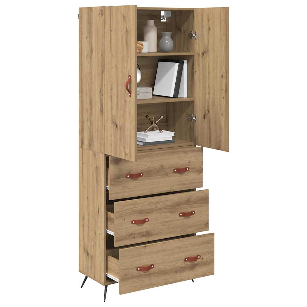 Highboard Artisan Oak 69,5 x 34 x 180 εκ. Επεξεργασμένο ξύλο