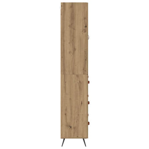 Highboard Artisan Oak 69,5 x 34 x 180 εκ. Επεξεργασμένο Ξύλο