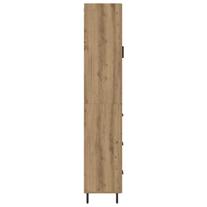Highboard Artisan Oak 34,5 x 34 x 180 εκ. Επεξεργασμένο Ξύλο
