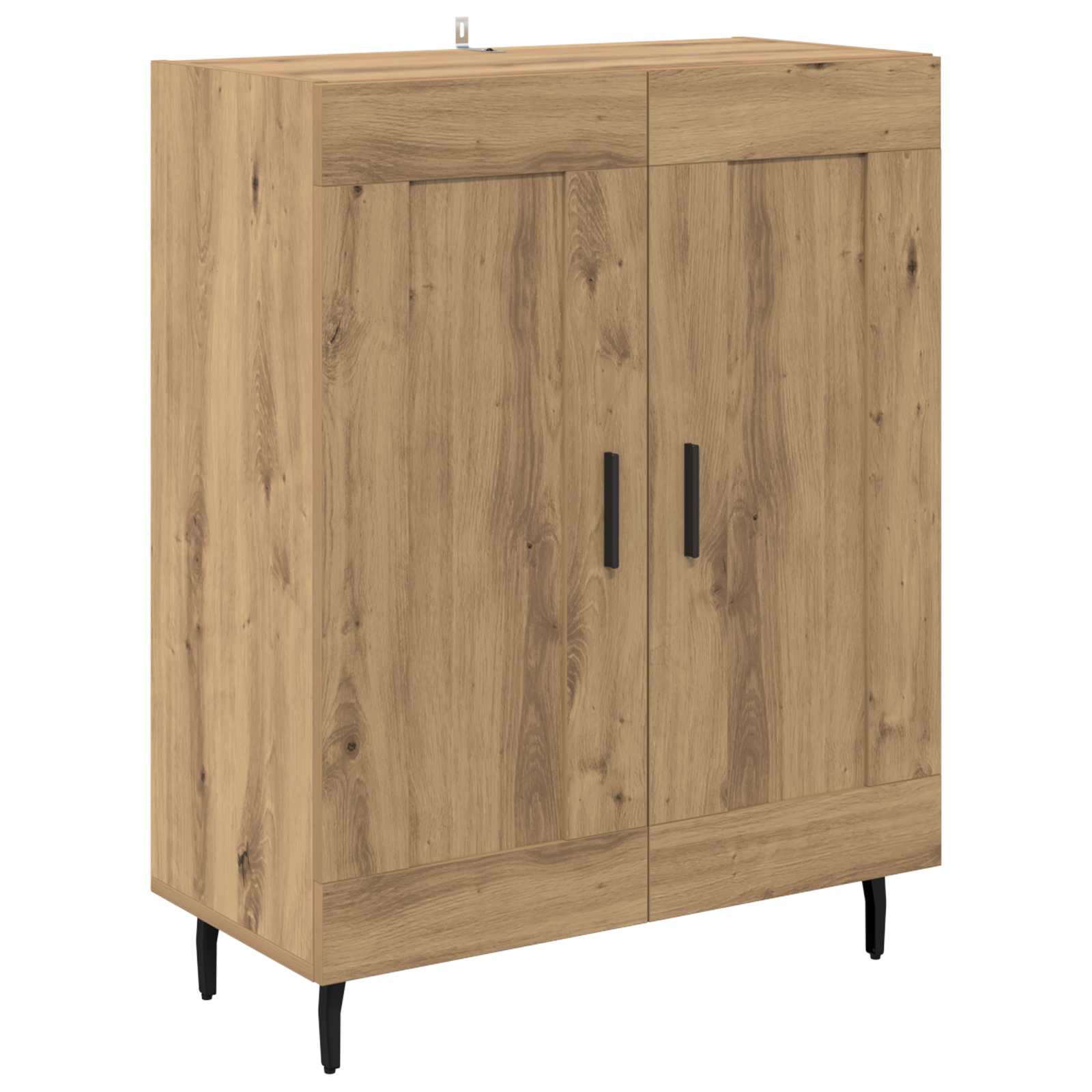 Highboard 2 pcs Artisan Oak Επεξεργασμένο ξύλο - Pakobazaar