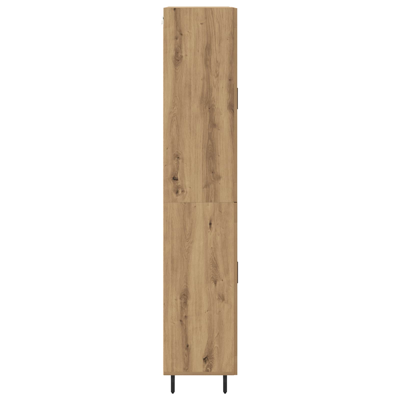 Highboard 2 pcs Artisan Oak Επεξεργασμένο ξύλο - Pakobazaar