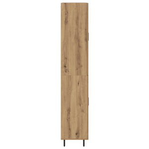 Highboard 2 pcs Artisan Oak Επεξεργασμένο ξύλο - Pakobazaar