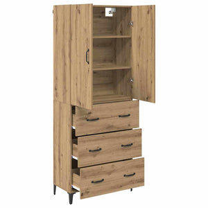 Highboard Artisan Oak 69,5 x 34 x 180 εκ. Επεξεργασμένο ξύλο - Pakobazaar