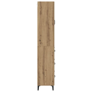 Highboard Artisan Oak 69,5 x 34 x 180 εκ. Επεξεργασμένο ξύλο - Pakobazaar