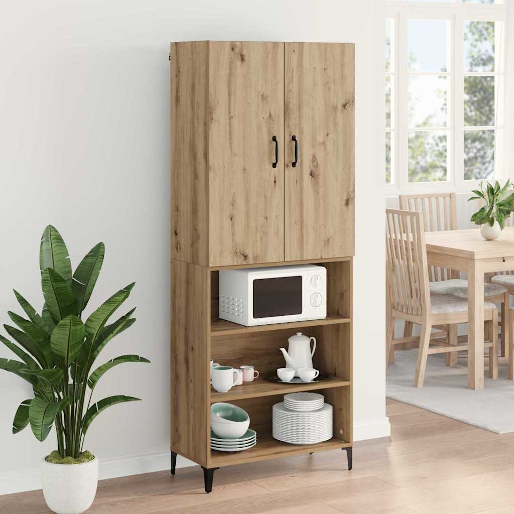 Highboard Artisan Oak 69,5 x 34 x 180 εκ. Επεξεργασμένο ξύλο - Pakobazaar