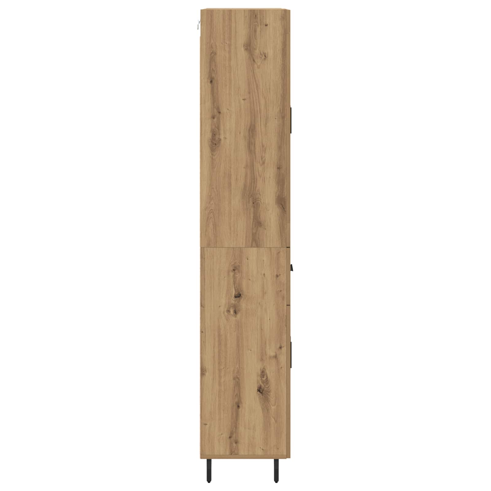 Highboard με συρτάρι 2 pcs Artisan Oak Επεξεργασμένο ξύλο - Pakobazaar
