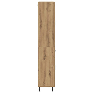 Highboard με συρτάρι 2 pcs Artisan Oak Επεξεργασμένο ξύλο - Pakobazaar