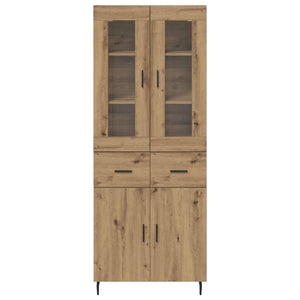Highboard 2 τμχ. Artisan Oak 69,5 x 34 x 180 εκ.