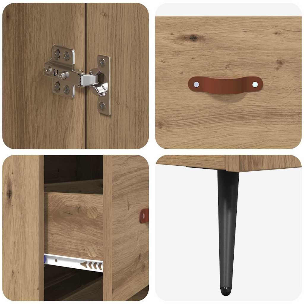 Highboard Artisan Oak 69,5 x 34 x 180 εκ. Επεξεργασμένο ξύλο