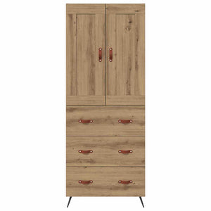 Highboard Artisan Oak 69,5 x 34 x 180 εκ. Επεξεργασμένο Ξύλο