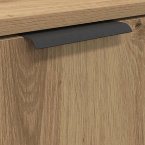 Σετ Επίπλων Μπάνιου 4 pcs Artisan Oak Επεξεργασμένο ξύλο - Pakobazaar